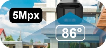 Черная беспроводная Wi-Fi IP-камера DVS 5Mpx