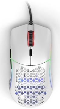 MYSZ GLORIOUS PC GAMING RACE MODEL 0, BIAŁA MATT