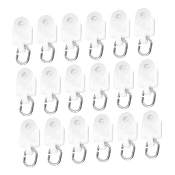 50 шт., роликовый крючок для штор, роликовый карниз для штор