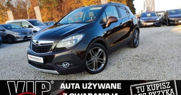Opel Mokka I SUV 1.7 CDTI ECOTEC 130KM 2014 Opel Mokka 1.7 CDTi 130 kM Kamera Navi Skora Klima Czujnik Automat GWARANC