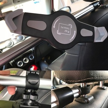 АВТОМОБИЛЬНЫЙ ДЕРЖАТЕЛЬ ДЛЯ ПОДГОЛОВНИКА ПЛАНШЕТА И ТЕЛЕФОНА