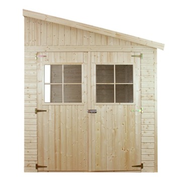 Schowek narzędziowy drewniany, Szopa ogrodowa -6m²