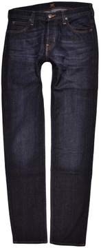 LEE spodnie SLIM low blue jeans POWELL _ W30 L34