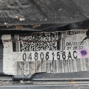 DODGE CHARGER 2006 PRAVÁ STRANA ELEKTRICKÉ ZRCÁTKO BOČNÍ DVEŘE PŘEDNÍCH