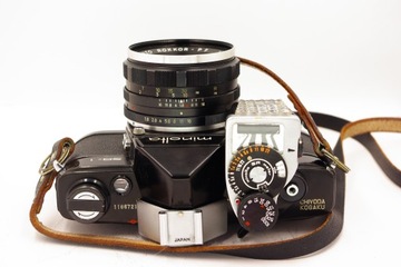 MINOLTA SR-1+ MINOLTA AUTO ROKKOR-PF 55 мм 1:1,8 ОЧЕНЬ ХОРОШО