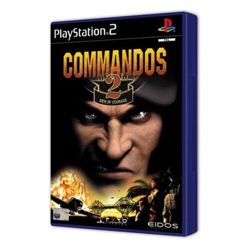 Gra COMMANDOS 2 MEN OF COURAGE Sony PlayStation 2 (PS2)