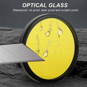 Оптическое стекло с полноцветным фильтром диаметром 55 мм