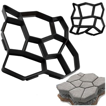 Форма для брусчатки 50х50см Heckermann 261257