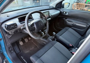 Citroen C4 Cactus Crossover 1.2 PureTech 82KM 2017 Citroen C4 Cactus 1 wlasciciel, niski potwierdzony przebieg, ladny niebies, zdjęcie 13