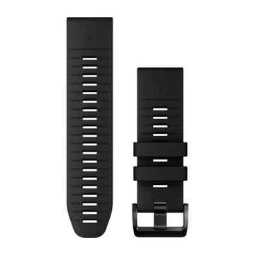 Garmin Pasek do zegarka QuickFit 26 - Czarny silikonowy, 010-13281-00
