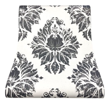 TAPETA NA FLIZELINIE DUŻY ORNAMENT VINTAGE SKANDYNAWSKA DAMASK 200902