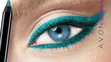 AVON Gel EYELINER Гелевый карандаш для глаз Power Stay 24h TROPICAL TEAL