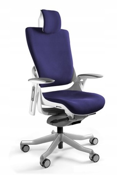 Fotel ergonomiczny BIUROWY WAU 2 BL412 GRANAT ERGO