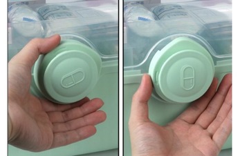 ОРГАНИЗАТОР ДЛЯ ЛЕКАРСТВ ЗАКРЫТЫЙ КОНТЕЙНЕР КОРОБКА КАССЕТА ЗАКРЫТАЯ ПЕРВЫЙ НАБОР XXL