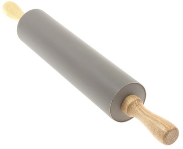 СИЛИКОНОВЫЙ КУХОННЫЙ ВАЛИК дерево СЕРЫЙ KINGHOFF