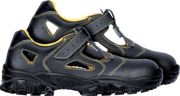 Buty robocze Sandały skórzane Włoskiej firmy COFRA model DON Typ: S1P r. 46