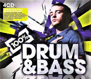 100% Drum & Bass SKŁ. 2009 4xCD
