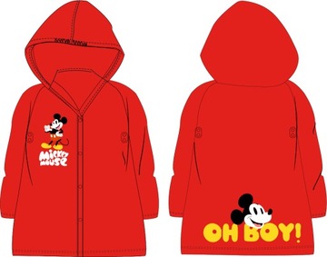 PŁASZCZ PRZECIWDESZCZOWY MYSZKA MICKEY 122/128 R36