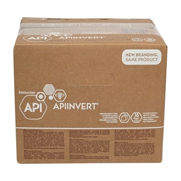 Apiinvert syrop dla pszczół pokarm invert karton 16kg świeży zimowy letni