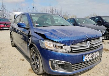 Citroen C-Elysee II Sedan Facelifting 1.6 VTi 115KM 2018 Citroen C-Elysee 2018r, Salonowy. 1.6 B LPG. Lekko uszkodzony przod i tyl, zdjęcie 1
