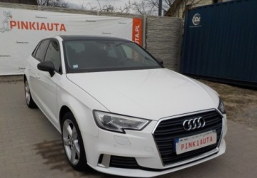 Audi A3 8V Sportback 5d Facelifting 1.0 TFSI 115KM 2017 Audi A3 Sportback Okazja Benzyna 116KM
