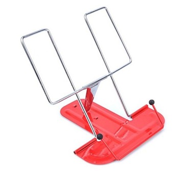 STOJAK NA KSIĄŻKI CZERWONY MP