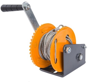 РУЧНАЯ ТРОСОВАЯ ЛЕБЕДКА КРЕНАТОЧНАЯ ЛЕБЕДКА 545КГ 10М