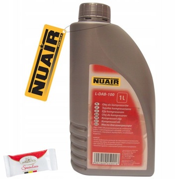 NUAIR OLEJ DO KOMPRESORA SPRĘŻARKI L-DAB-100 1LITR