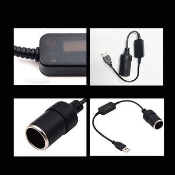 АДАПТЕР АВТОПРЕОБРАЗОВАТЕЛЬ USB ПРИЖИГАЛКА