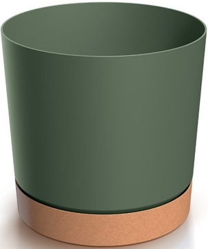 DONICZKA OSŁONKA Z PODSTAWKĄ TUBO PM ZIELONA 18CM