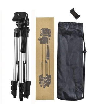 STATYW ALUMINIOWY TRIPOD 1020mm POKROWIEC POZIOMI