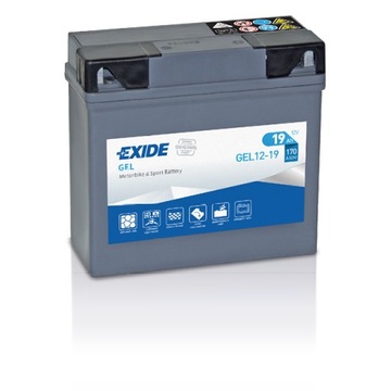 Akumulator EXIDE GEL12-19