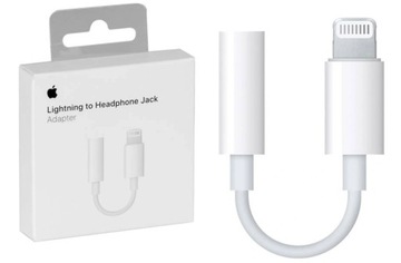 ORYGINALNY ADAPTER JACK SŁUCHAWKI APPLE IPHONE
