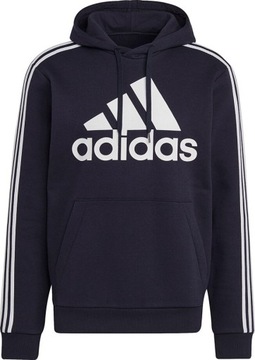 BLUZA MĘSKA ADIDAS ESSENTIALS HOODIE GRANATOWA H14642 r XL