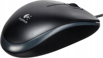 Оптическая мышь Logitech B100, черная 910-003357