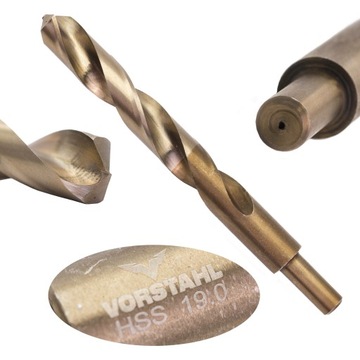 WIERTŁO DO METALU HSS-G KOBALTOWE fi 19 mm