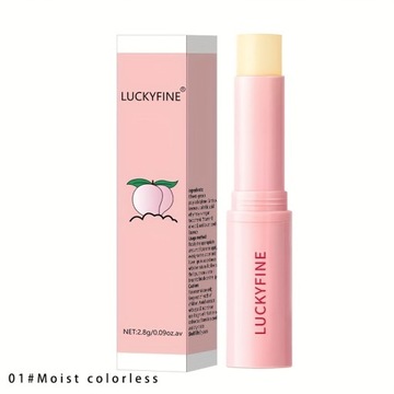 Стойкий бальзам для губ Peach Magic – изменение цвета под воздействием