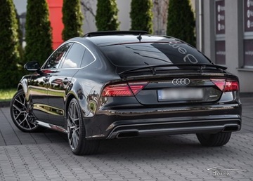 Audi A7 C7 A7 Sportback Facelifting 3.0 TDI competition 326KM 2016 Audi A7 3.0 BiTDI V6T 326KM 2016 Quattro Kamera Bose CzerwonePasy Alcantara, zdjęcie 8