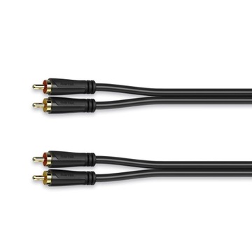 Kabel audio 2x Cinch RCA M/M Gold Ekran 3S 3m. HAMA