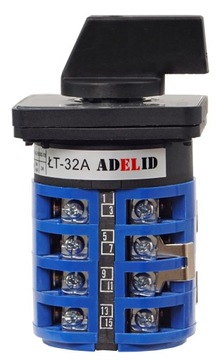 КУЛАЧКОВОЙ ПЕРЕКЛЮЧАТЕЛЬ 32A 3F ПЛАТА ЗВЕЗДА ТРЕУГОЛЬНИК