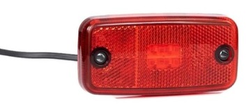 LAMPA OBRYSOWA LED FRISTOM CZERWONA FT-019