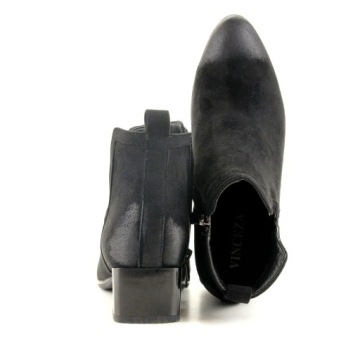 iSHOES БОТИНКИ VINCEZA 10798 ЧЕРНАЯ ЗАМША 40