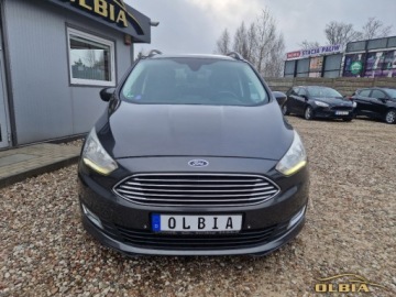 Ford C-MAX II Grand C-MAX Facelifting 1.5 EcoBoost 182KM 2016 Ford Grand C-MAX Park assist Podgrzewana kierownica Czujniki parkowania Su, zdjęcie 12