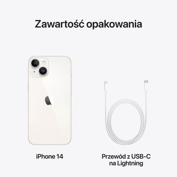 iPhone 14 128 ГБ Лунный свет