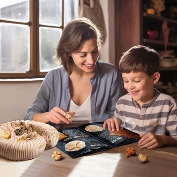 KOPALNIA WYKOPALISKA SKAMIELINY ARCHEOLOG ZESTAW