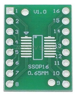 Płytka Uniwersalna Adapter SSOP16 PU03