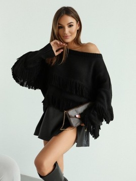 COCOMORE Свитер, бахрома Новый