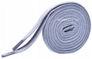 G10-06 SZARE GRUBE PŁASKIE 8 mm SZNUROWADŁA 100 cm