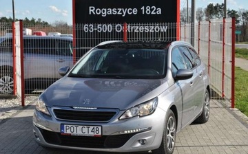 Peugeot 308 II SW 1.6 BlueHDi 120KM 2015 Peugeot 308 1.6 HDi 120KM - Nawigacja GPS - Cl...