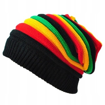 Jamajka Reggae Rasta czapka zimowa